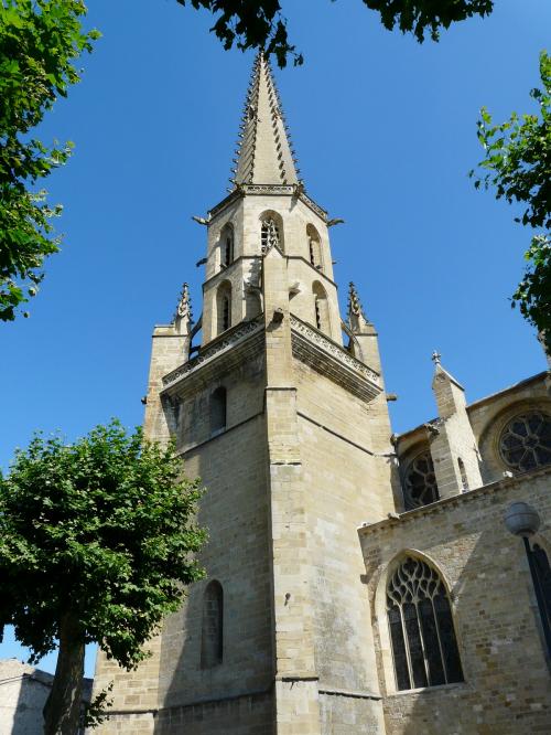 Cathédrale de Mirepoix, mercredi 11 juillet 2018. (Albert Fagioli)