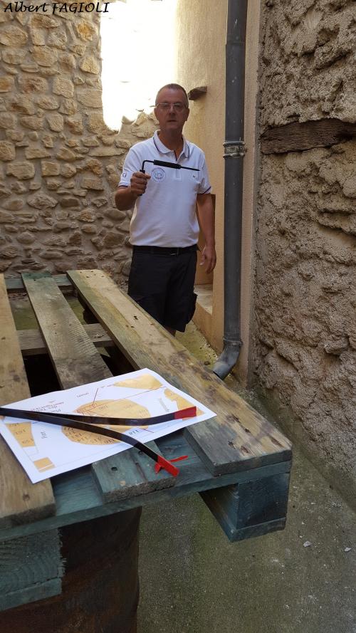 Relevés des passages des souterrains sous le Fort de Campagne sur Aude, le 17 juillet 2016. (Albert Fagioli)