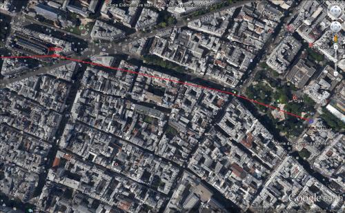 La prison du Temple, la paroisse Saint Nicolas des Champs, Photo Google Earth. (12/2011) (Page 2)