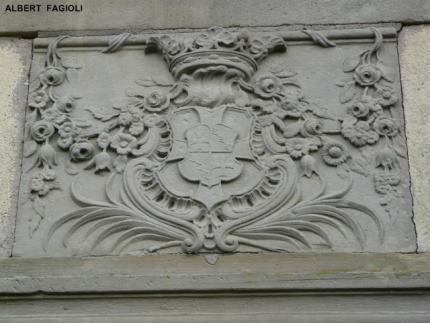 Le blason de la ferme de Fundenhoff, 14 mai 2010. (Albert Fagioli)