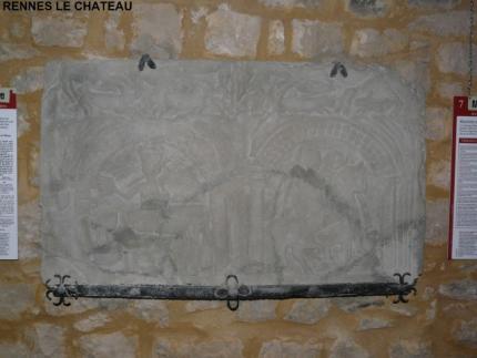 La dalle des Chevaliers. (Rennes-le-Château)