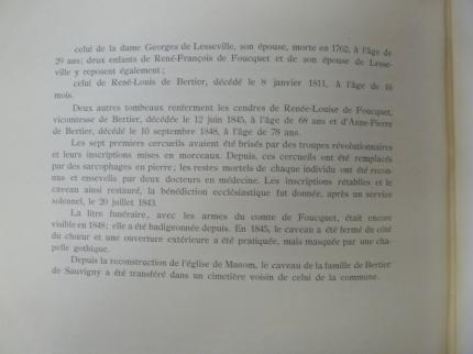 Histoire des seigneurs et de la seigneurie de La Grange, tome second, 1899. (Page 248) (Jean-Charles Kohn, chanoine) (Archives Départementales de la Moselle)