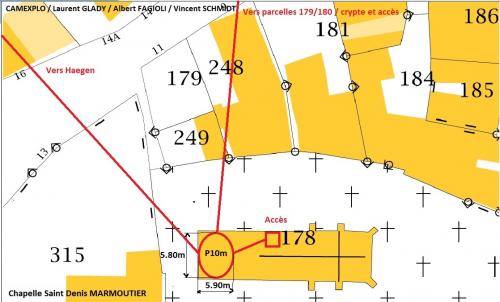 La crypte de la chapelle Saint-Denis de Marmoutier et le souterrain du Haut-Barr. (CAMEXPLO / Laurent GLADY / Albert FAGIOLI / Vincent SCHMITD) (Page 1)