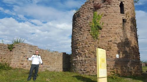 La crypte du château du Frankenbourg, à quelques pas de la Tour. (Albert Fagioli) (Page 1)