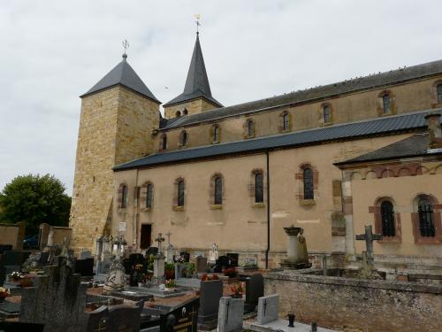 La Collégiale de Marsal, le 26 septembre 2015. (Albert Fagioli)